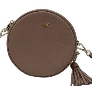 Michael Kors Pebbled Leather Canteen Crossbody Bag